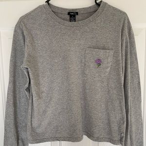 Buy 2 & get 2 free! Rue 21 rose pocket shirt